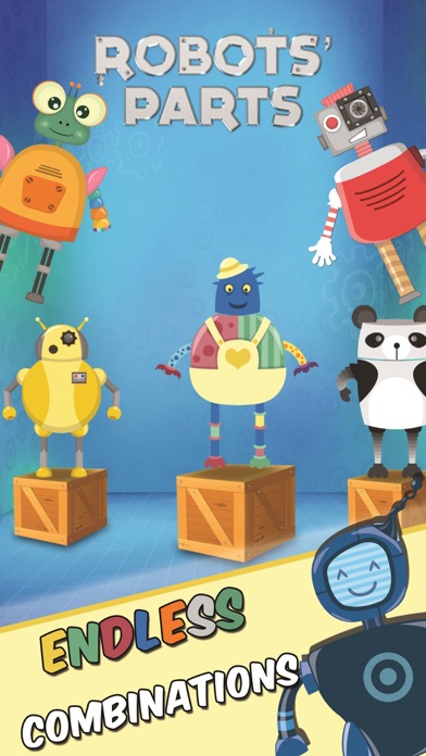 Screenshot #3 pour Robot jeu pour petits enfants