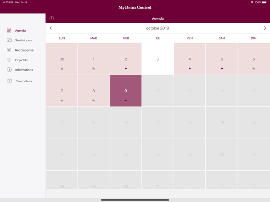 Screenshot #4 pour MyDrinkControl