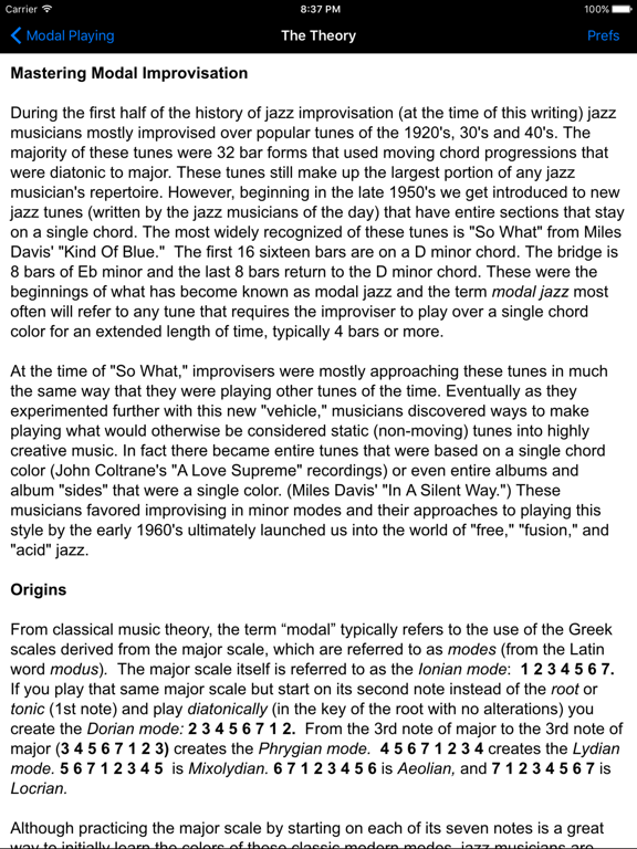 Screenshot #5 for iImprov - Modal