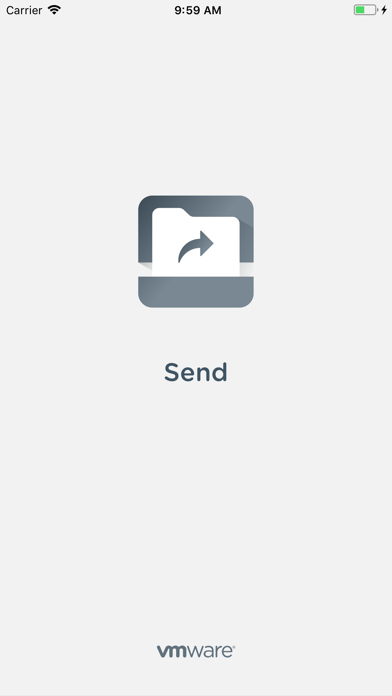 Send - Workspace ONE Screenshot