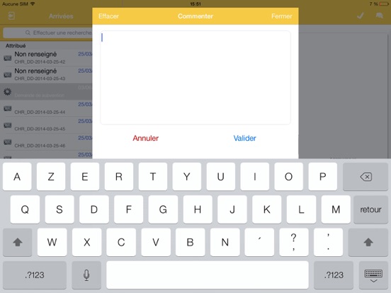 Screenshot #4 pour AIRS Courrier