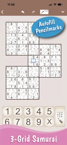 Game screenshot MultiSudoku: Samurai Puzzles hack
