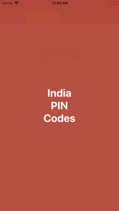 Screenshot #1 pour Indian PIN Codes