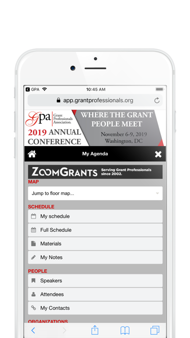 Screenshot #3 pour Grant Professionals Assoc