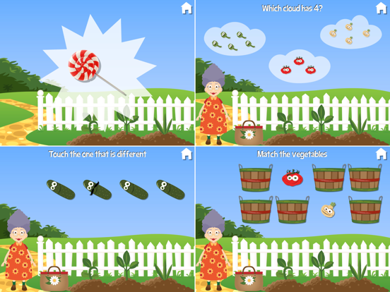 Grandma's Garden iPad app afbeelding 4