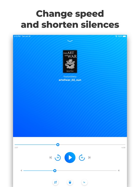 Screenshot #5 pour Audiobook Player SmartBook