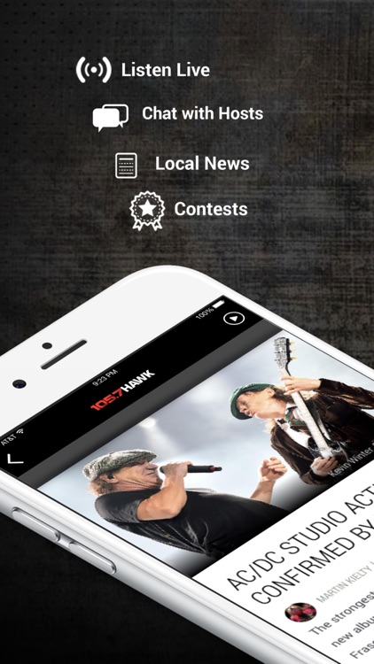 105.7 The Hawk (WCHR)