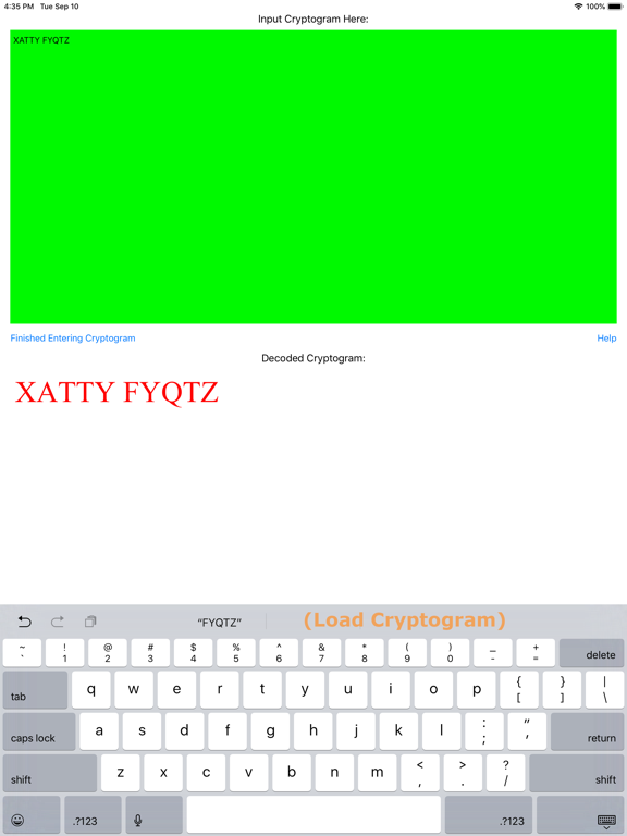 Screenshot #4 pour Cryptogram-Assistant