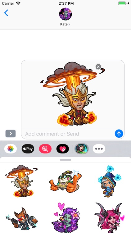 King Crushers Stickers