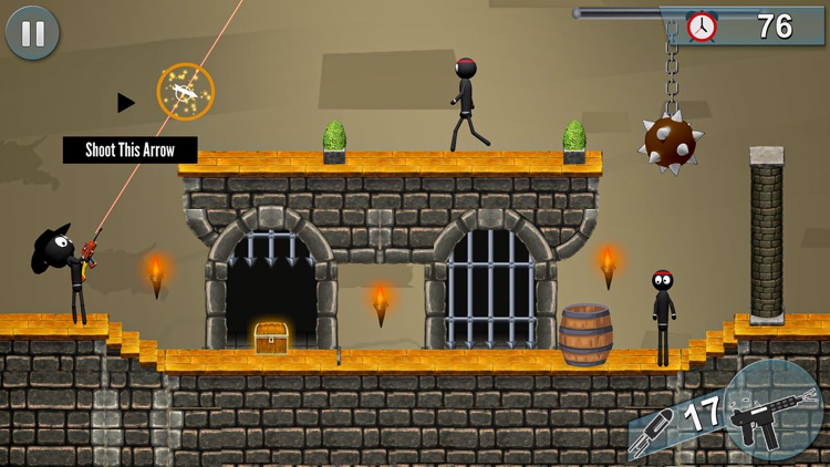 Stickman Fight Shooting Game