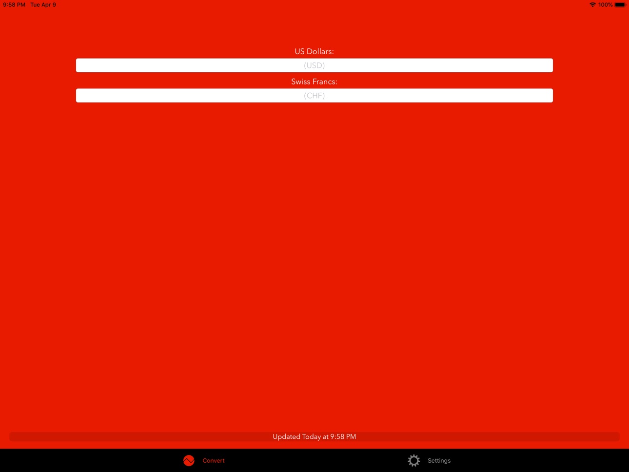 iPad screenshot