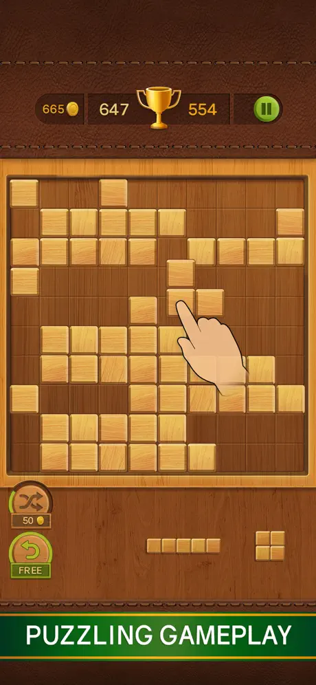 Wood Block The Puzzle Game