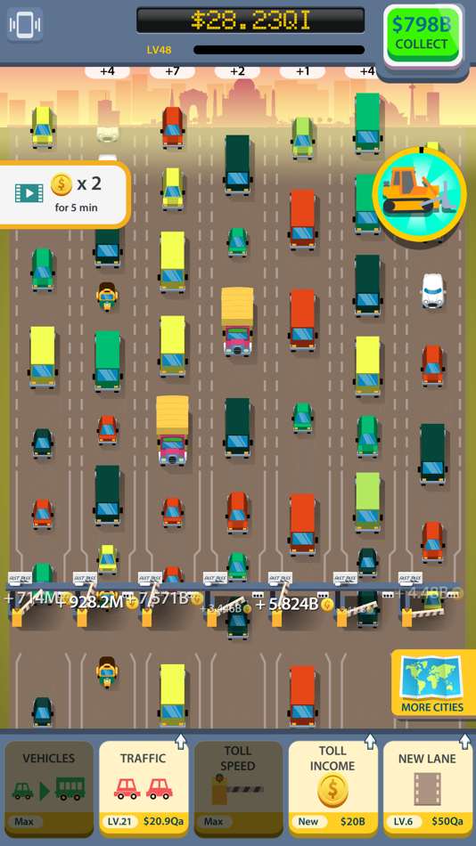 #6. Idle Toll (iOS) 由: Pinpin Team
