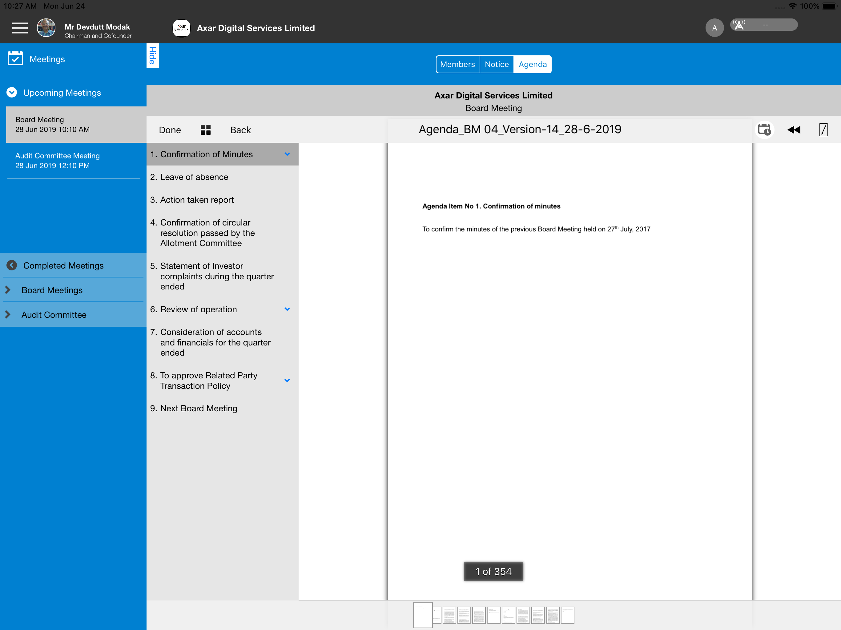 BoardEye HiSec screenshot 3