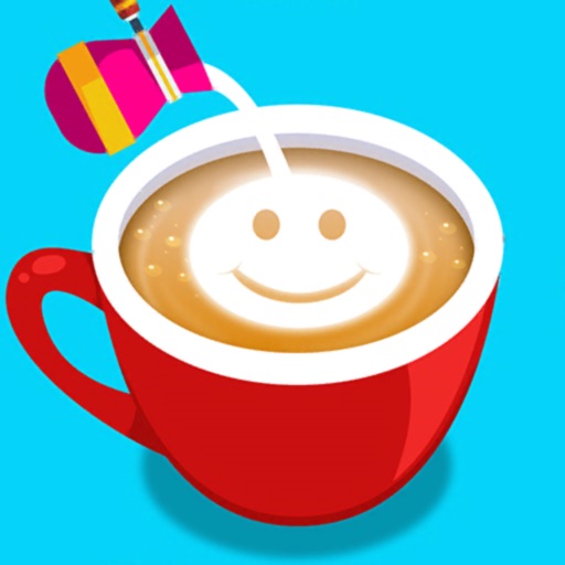 Color Me Coffee Art Draw Paint icon