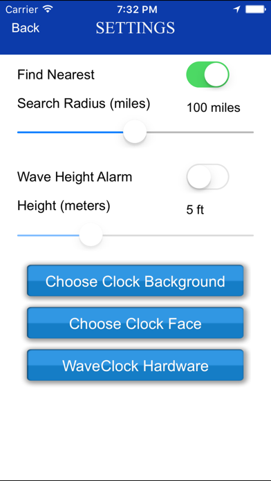 The Wave Clock Screenshot