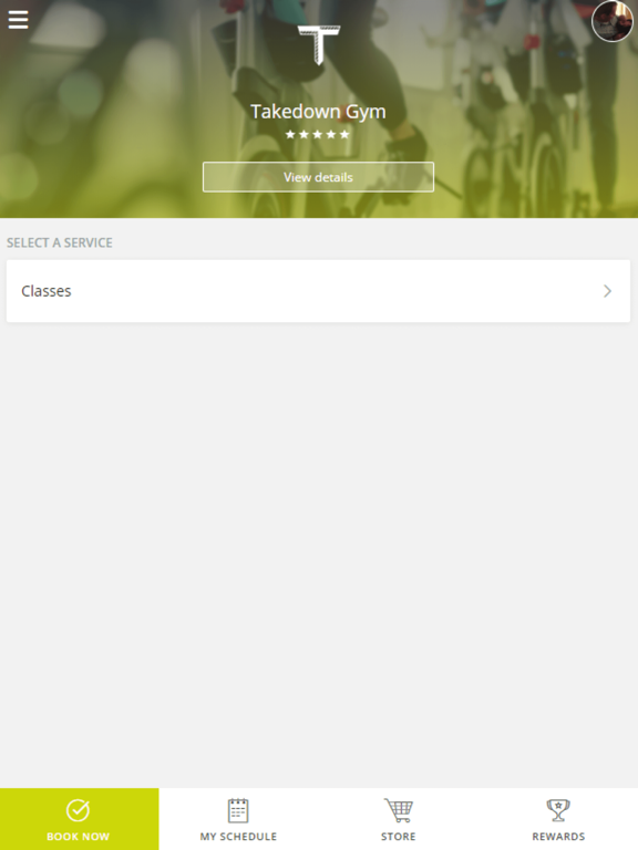 The Takedown Gym iPad screenshot 1 - Health & Fitness app