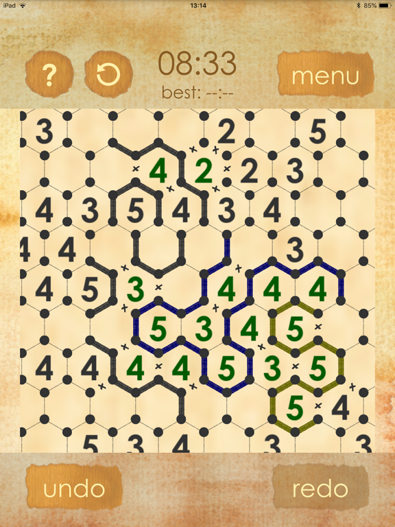 Slitherlink Mastery iPad screenshot