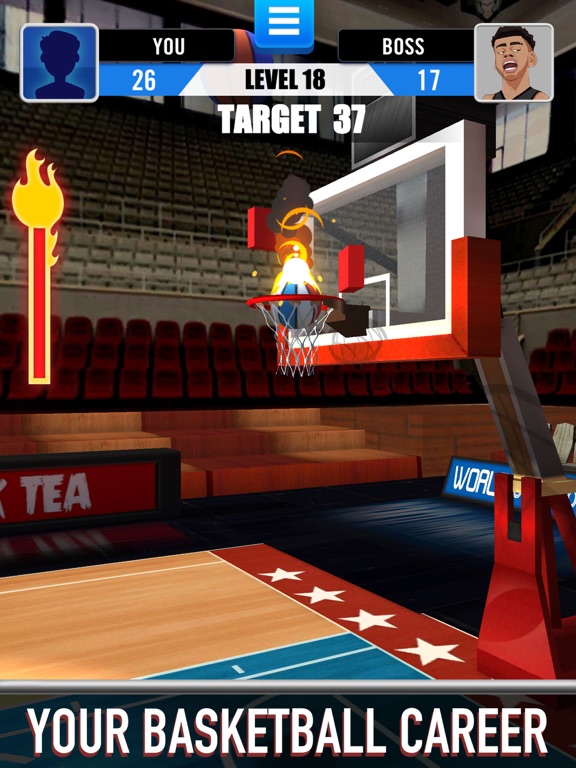 Score King-Basketball Games 3Dのおすすめ画像8