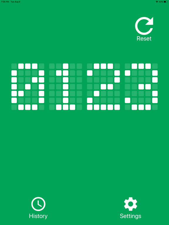 Tally Counter DIGITAL iPad screenshot