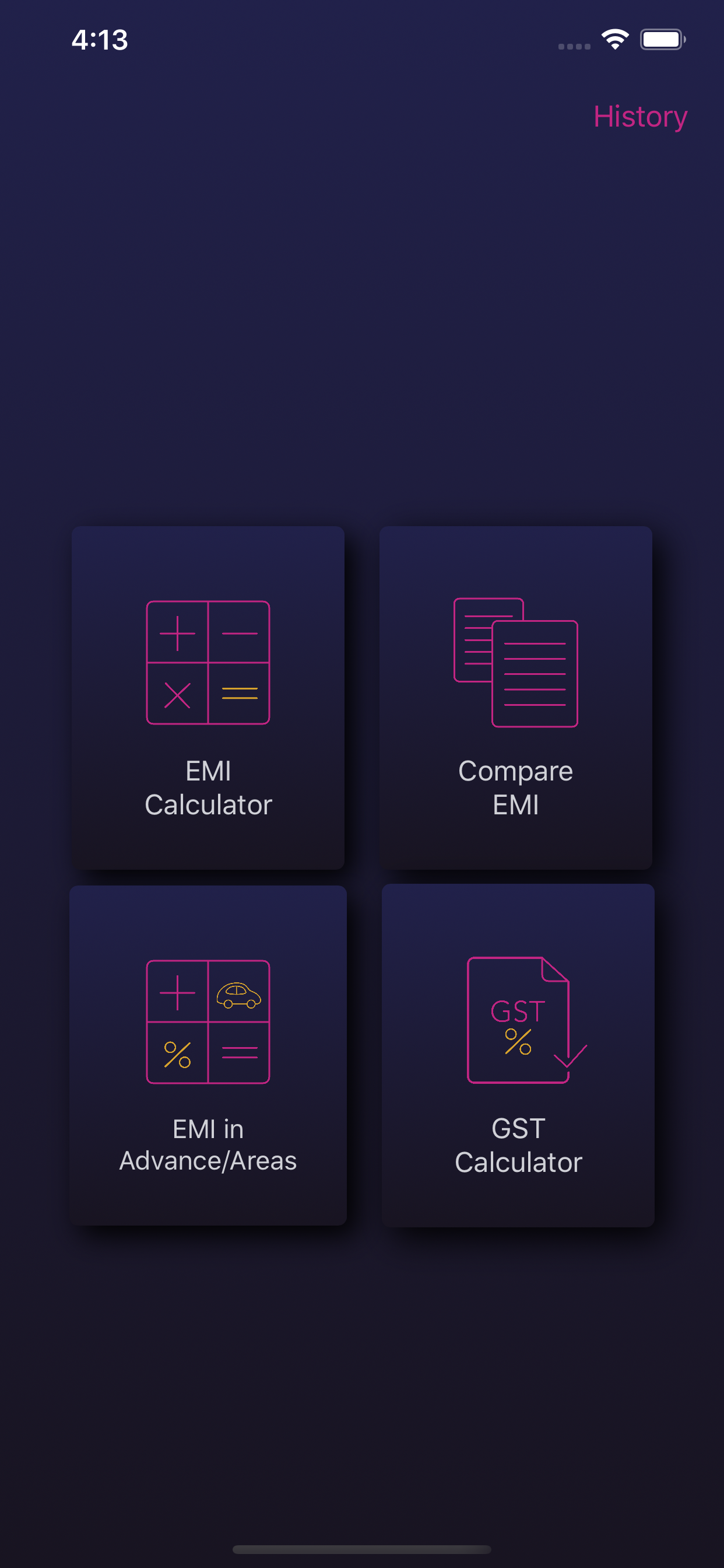 Calc for EMI: calculate loan screenshot 4