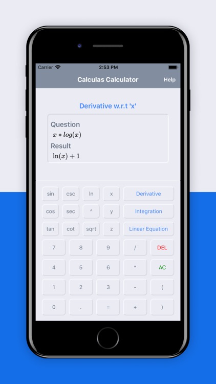 Scientific Calculus Calculator