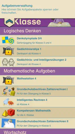 Game screenshot LÜK Schul-App 4. Klasse apk