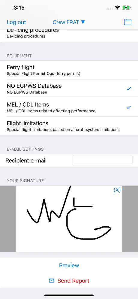 efbForms - Flight Forms