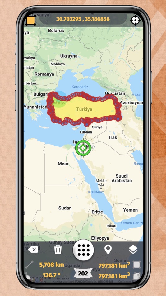#1. GPS Alan Ölçümü Lite (iOS) 由: Oceanic Software