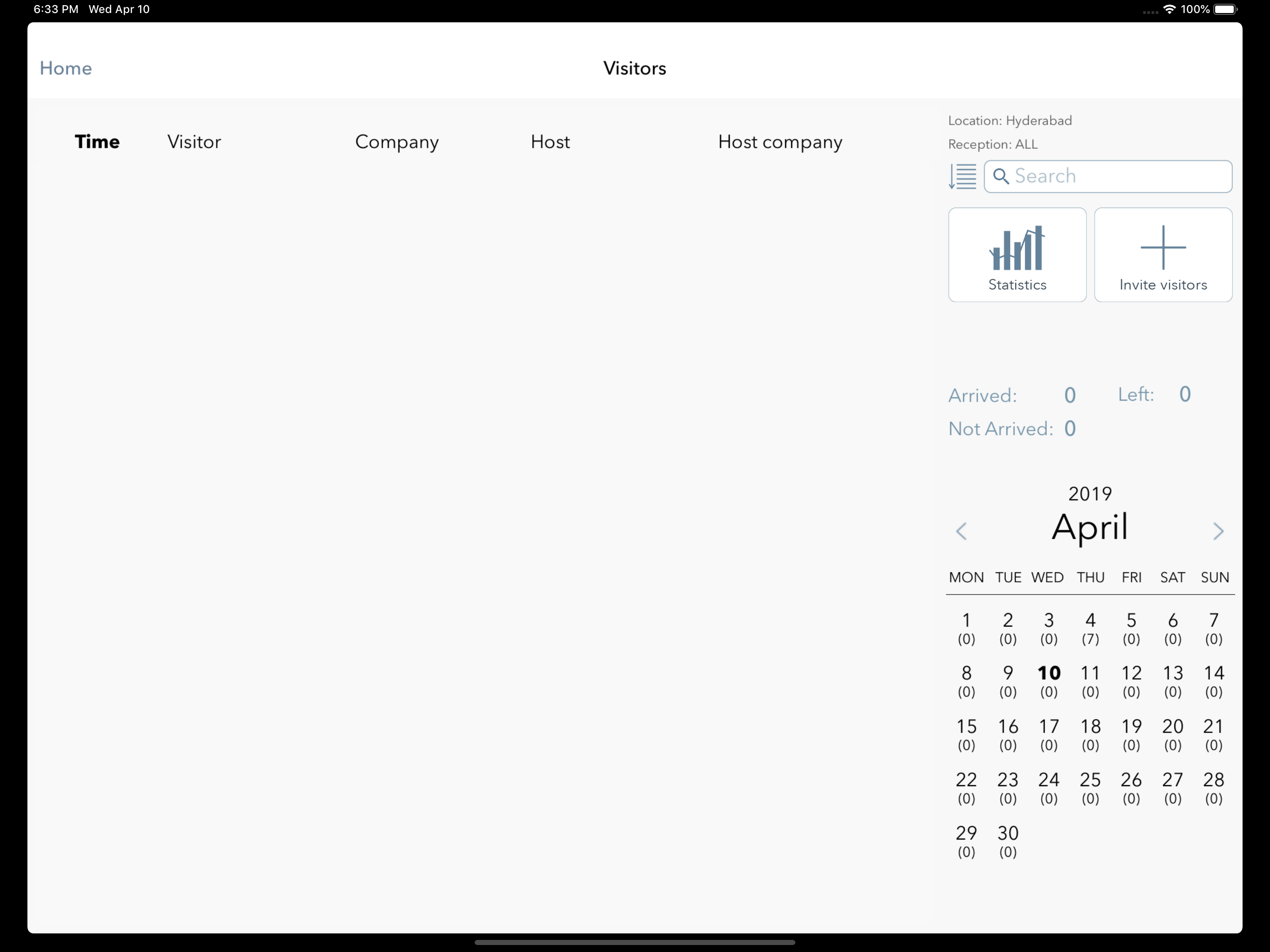 VIPreception screenshot 3