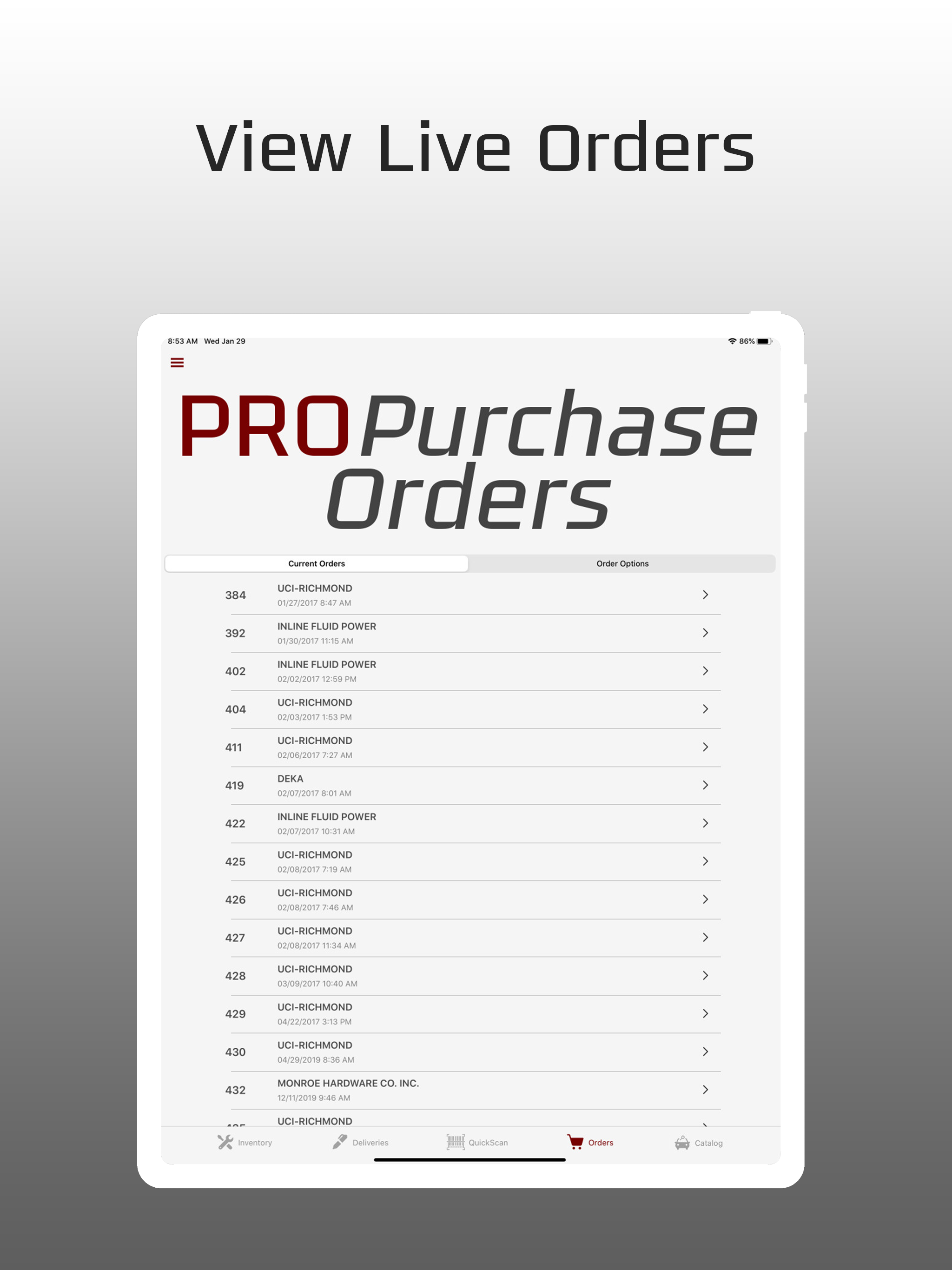 Positrak Pro Mobile screenshot 12