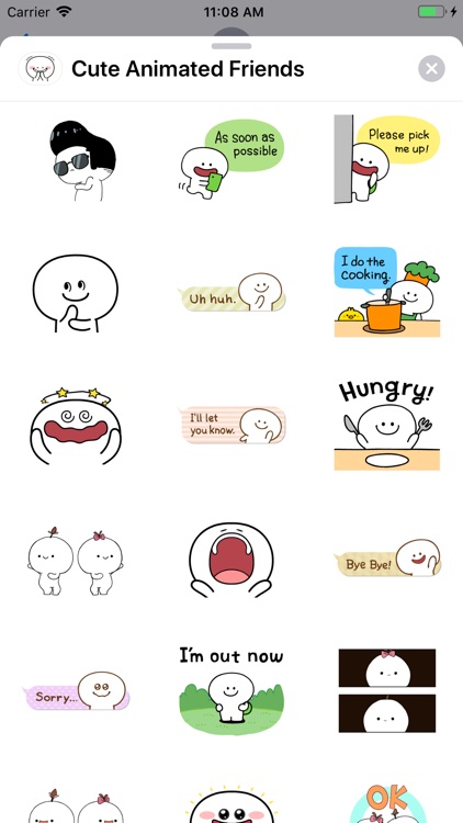 Cute Animated Friends