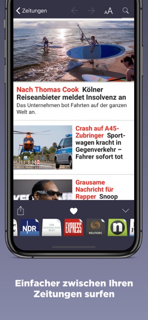 Zeitungen Deutschland im App Store