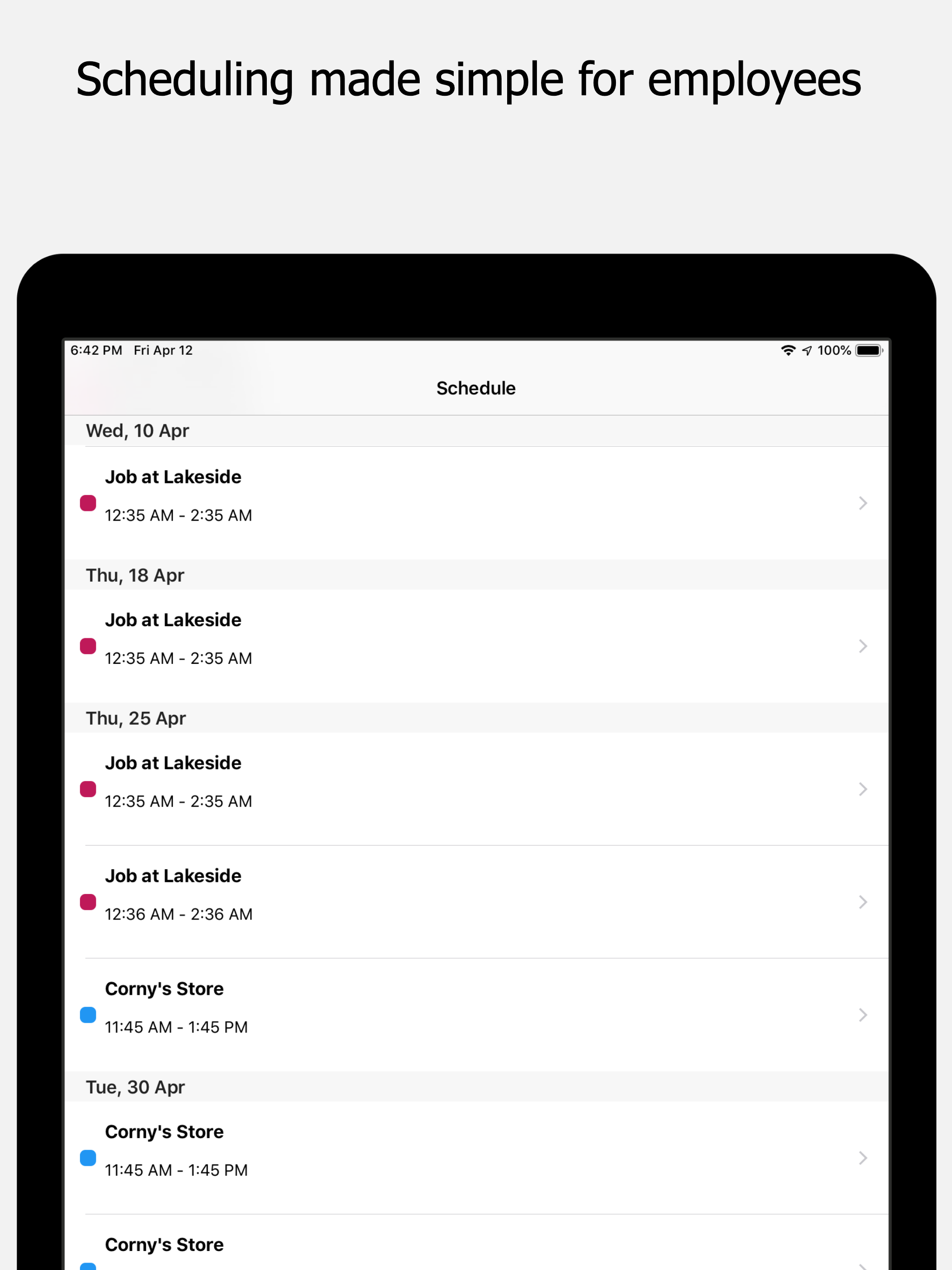 Timeero GPS Time Tracking screenshot 9