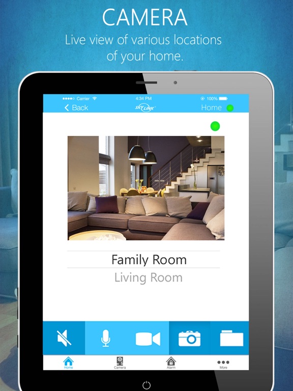SkylinkNet iPad screenshot 2 - Lifestyle app