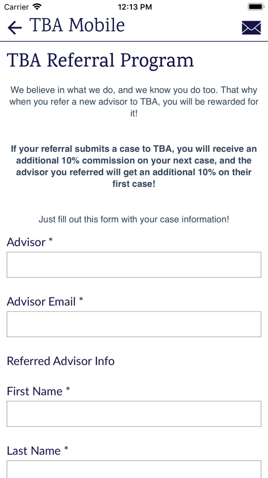 #6. TBA Mobile App (iOS) 由: Tennessee Brokerage Agency (TBA)