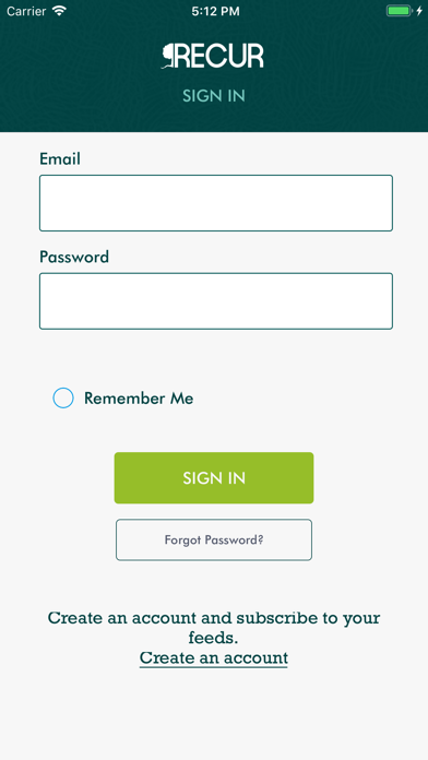 How to cancel & delete RECUR Learn from iphone & ipad 1