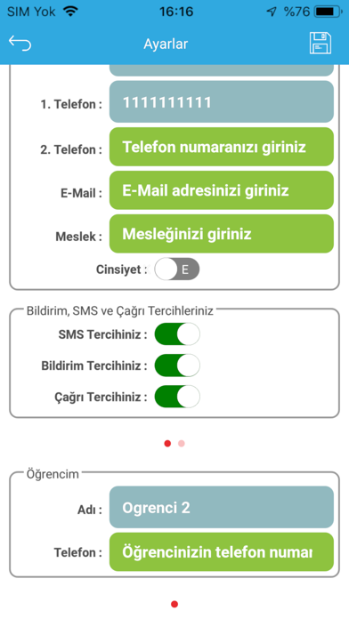 App screenshot