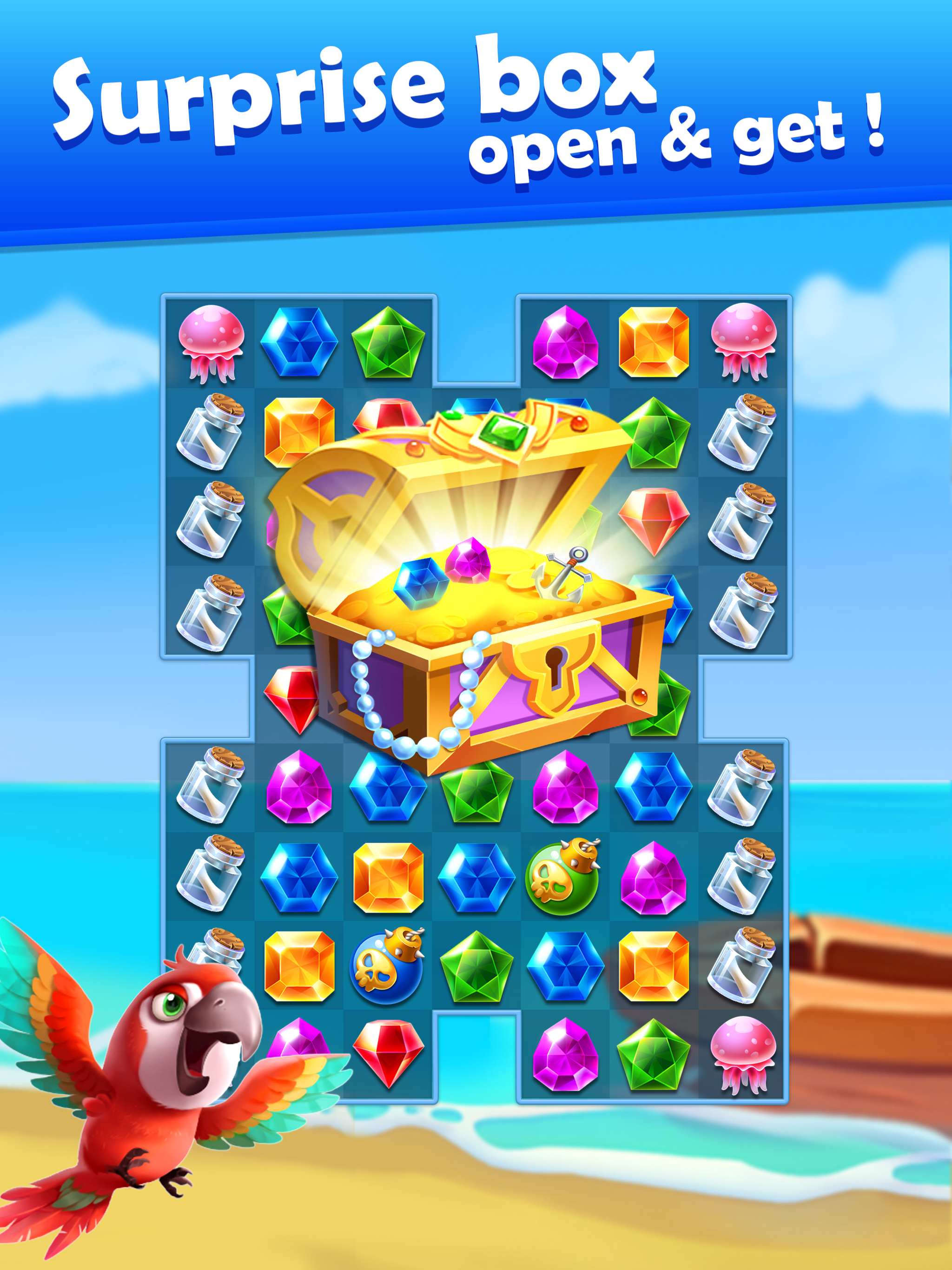 Jewel Pirate - Matching Games