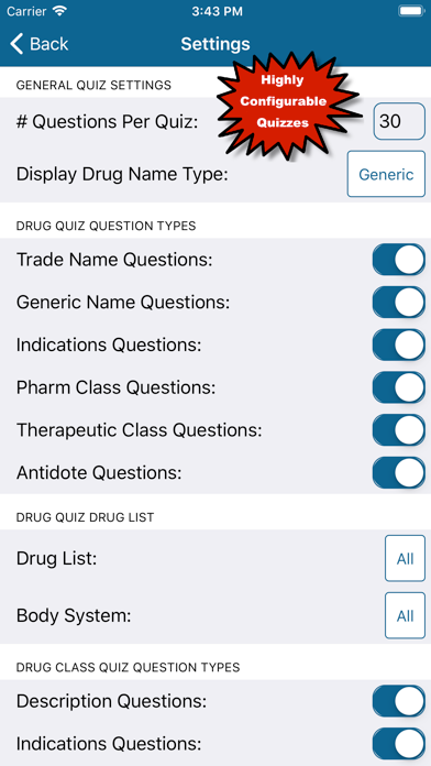 Learn Pharm iPhone screenshot 8 - Medical app