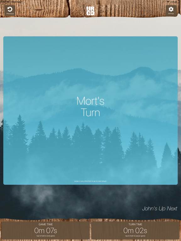 Screenshot #4 pour URGO Game Turn Tracker