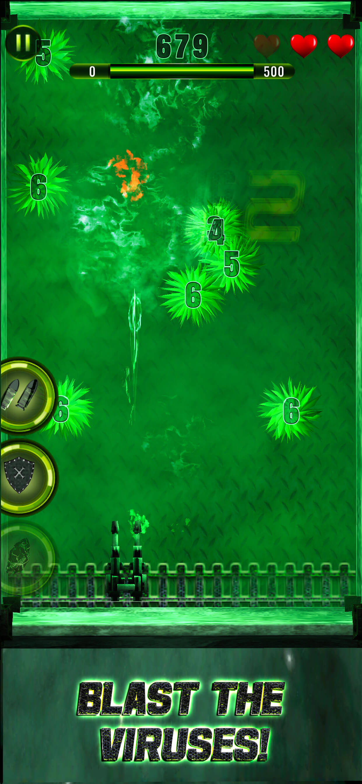 Toxic Attack 2: Kill the Virus screenshot 3