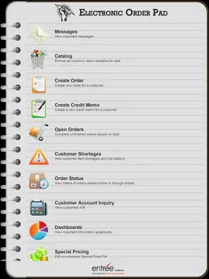 Electronic Order Pad screenshot 3