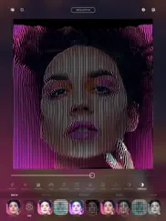 glitch face ai filters айпад изображения 2