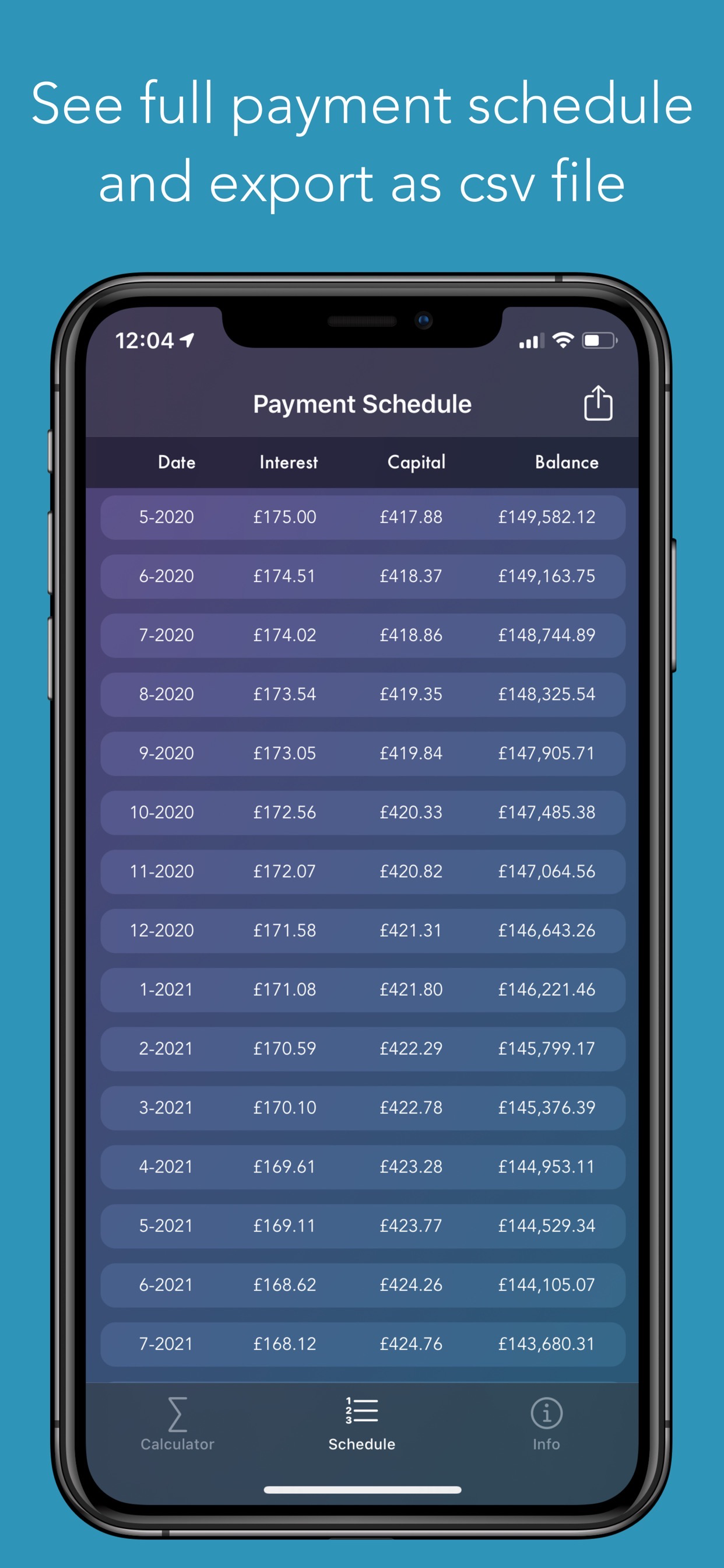 Easy Mortgage Calculator