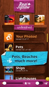 Jigsaw Puzzles Real Jigsaws screenshot