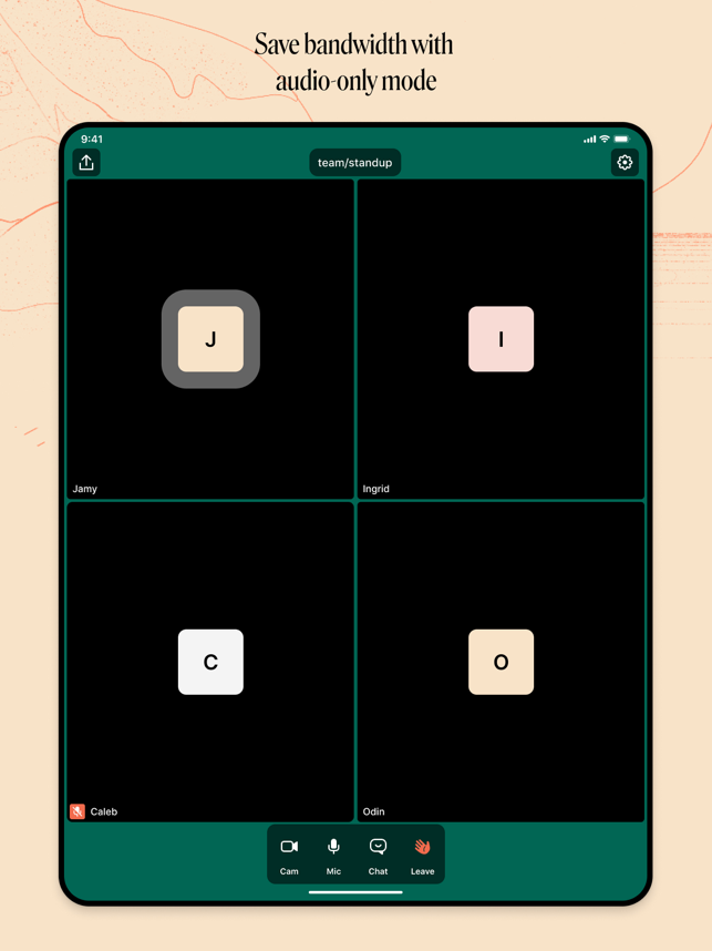 ‎Whereby - Video Meetings Screenshot
