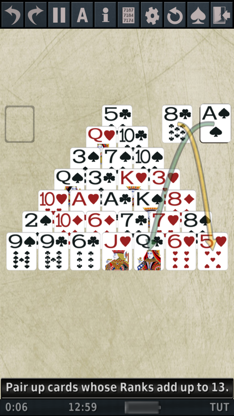 Solitaire 3D. screenshot 1