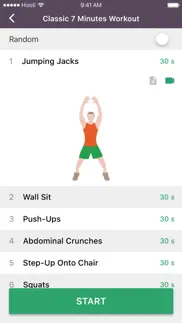 home workout - no equipment iphone screenshot 2