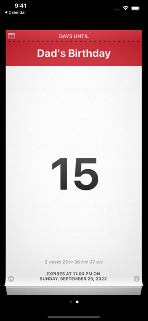 ‎Countdown Me Screenshot